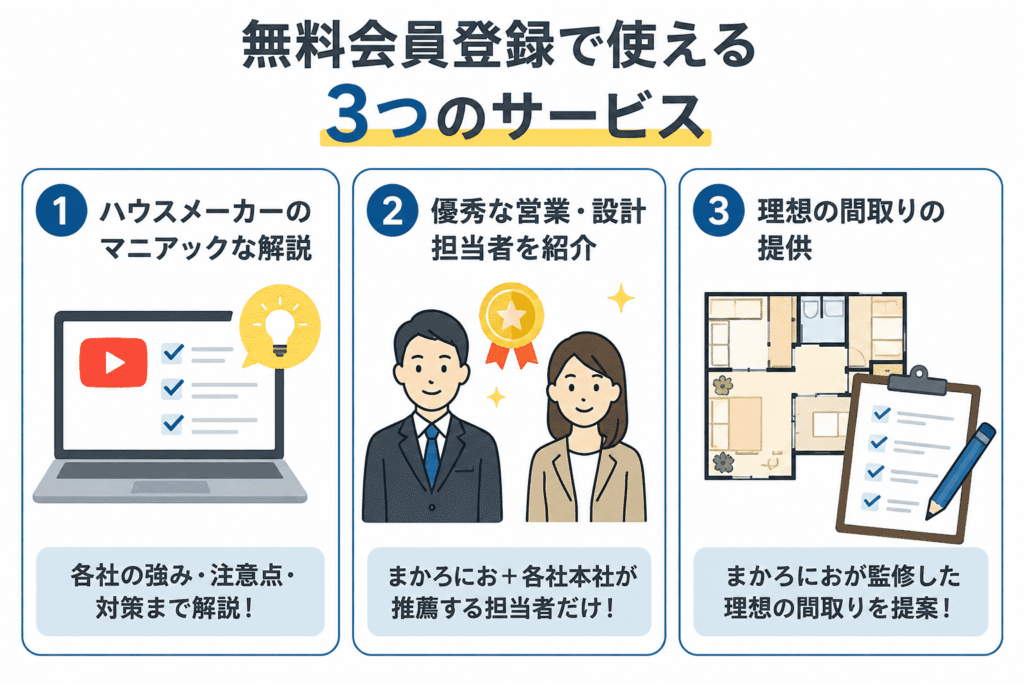 メグリエ 無料で受けられる会員限定の3つのサービス